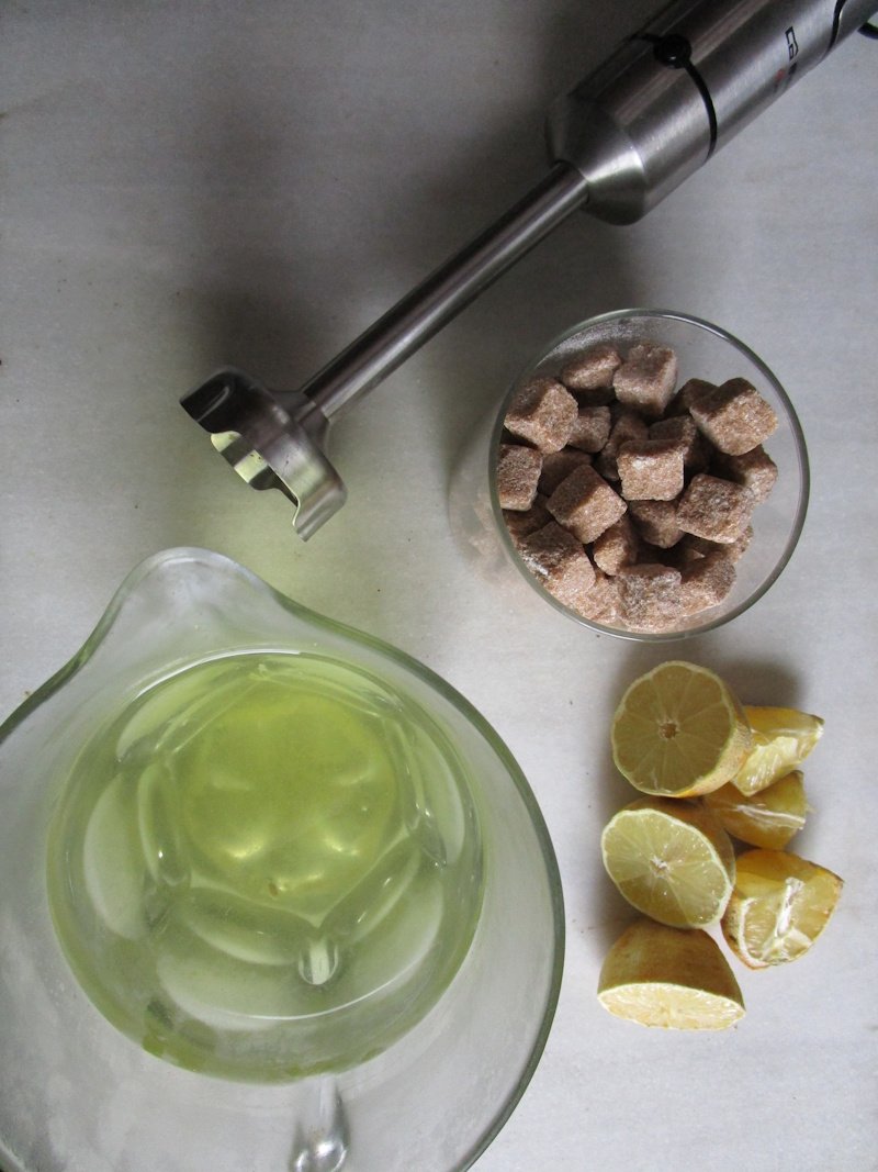 Prepping granizadas: citrus-zest water, cane sugar and fresh lemon juice ready to be combined and frozen for the granizada. Prepping granizadas: citrus-zest water, cane sugar and fresh lemon juice ready to be combined and frozen for the granizada.
