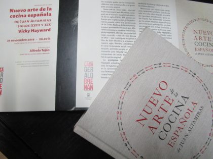 How does food writing fit within hispanism? A conversation with Alfredo Taján was held at the Casa Gerald Brenan.