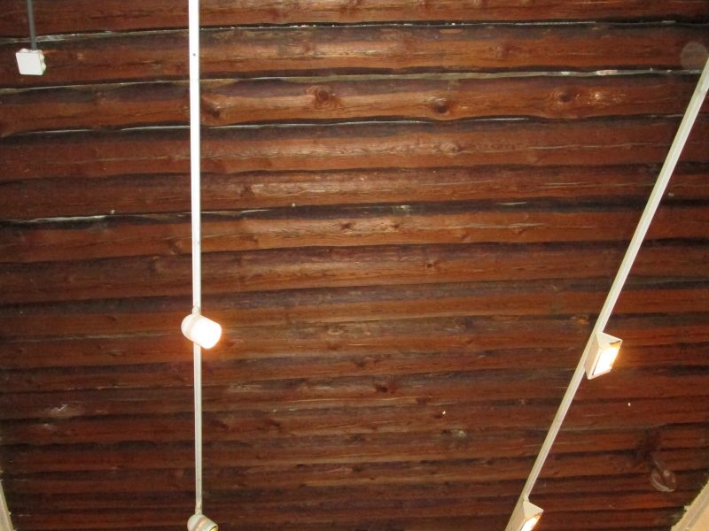 Segovia Hay Festival, 2019: the Alhondiga’s restored original XVIth-century roof timbers.