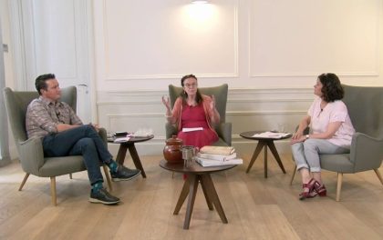 In conversation with Kiko Moya and Gloria Rodriguez at New York University in Madrid, for Gastroactitud, as filmed by In-Events.