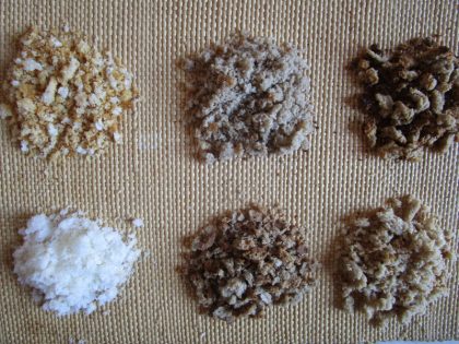 Breadcrumbs, a star ingredient in waste-not-want-not Franciscan cookery.
