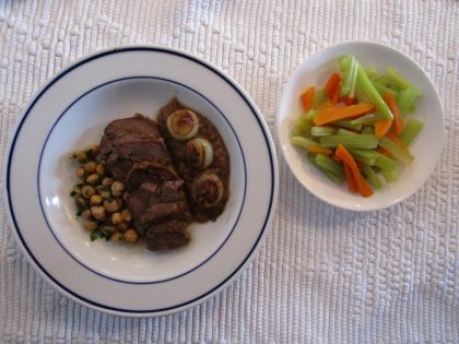 Beef, veal and their broths are elements of cookery which leaps from yesterday to tomorrow.