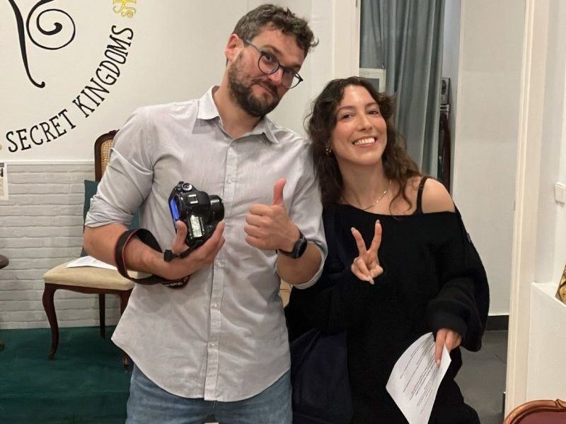 Pau of InGame Productores captured the event on film and Filipa of The Secret Kingdoms ensured that the flavour tastings reached every member of the audience. Photo: David Price